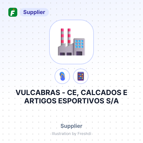 VULCABRAS - CE, CALCADOS E ARTIGOS ESPORTIVOS S/A – summary card, no photo uploaded yet