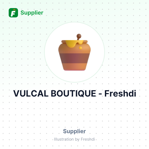 VULCAL BOUTIQUE – summary card, no photo uploaded yet