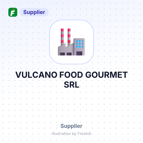 VULCANO FOOD GOURMET SRL – summary card, no photo uploaded yet