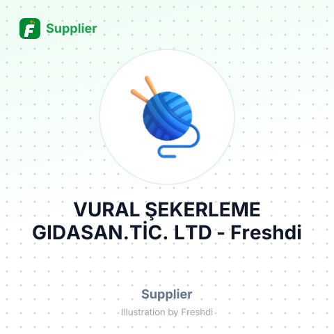 VURAL ŞEKERLEME GIDASAN.TİC. LTD – summary card, no photo uploaded yet