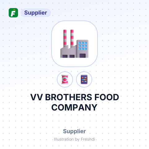 VV BROTHERS FOOD COMPANY – summary card, no photo uploaded yet