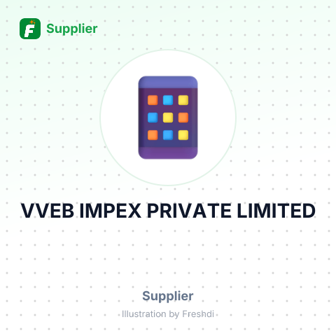 VVEB IMPEX PRIVATE LIMITED – summary card, no photo uploaded yet