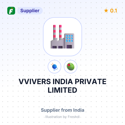 VVIVERS INDIA PRIVATE LIMITED – summary card, no photo uploaded yet
