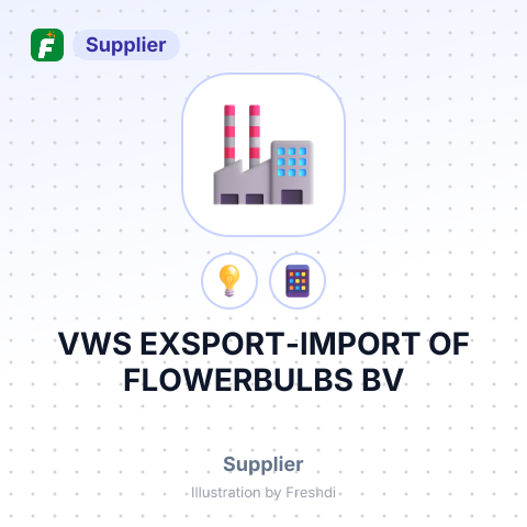 VWS EXSPORT-IMPORT OF FLOWERBULBS BV – summary card, no photo uploaded yet