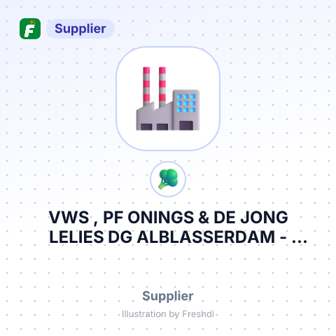 VWS , PF ONINGS & DE JONG LELIES DG ALBLASSERDAM – summary card, no photo uploaded yet