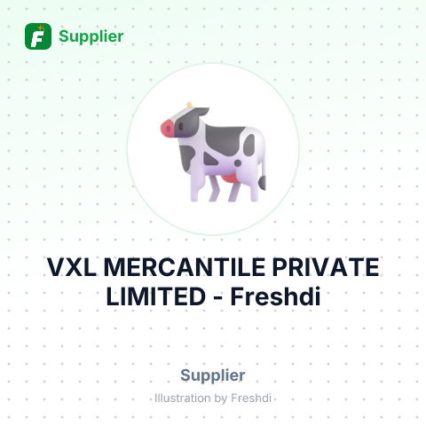 VXL MERCANTILE PRIVATE LIMITED – summary card, no photo uploaded yet
