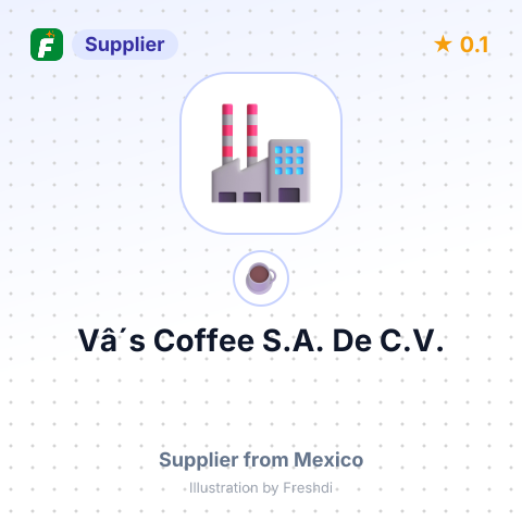 Vâ´s Coffee S.A. De C.V.  – summary card, no photo uploaded yet