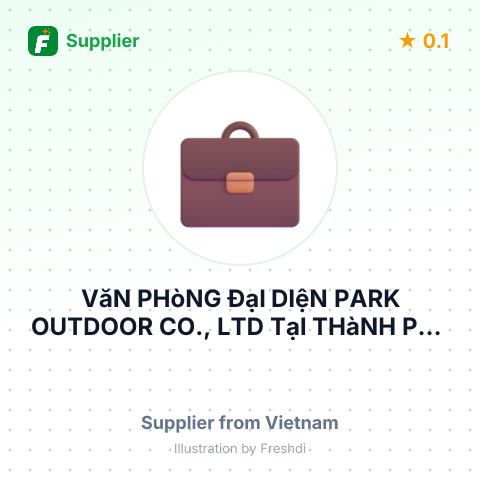 VăN PHòNG ĐạI DIệN PARK OUTDOOR CO., LTD TạI THàNH PHố Hồ CHí MINH – summary card, no photo uploaded yet