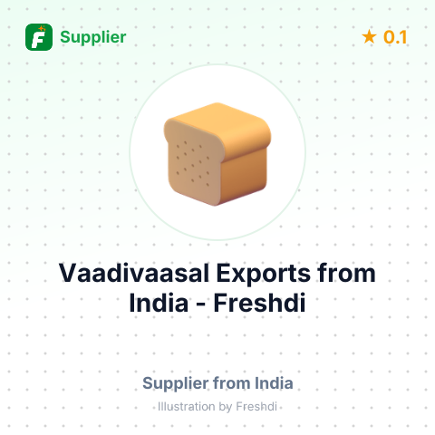 Vaadivaasal Exports  – summary card, no photo uploaded yet