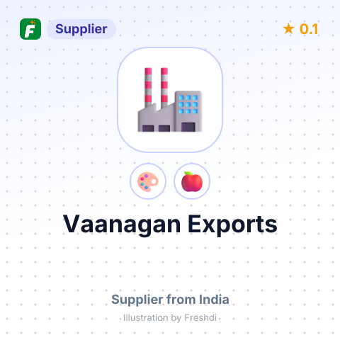 Vaanagan Exports  – summary card, no photo uploaded yet