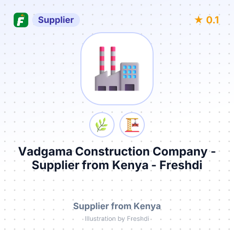Vadgama Construction Company  – summary card, no photo uploaded yet