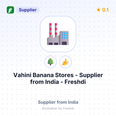 Vahini Banana Stores  – summary card, no photo uploaded yet