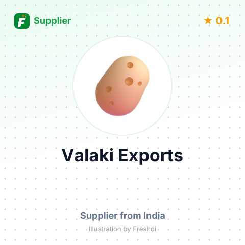 Valaki Exports  – summary card, no photo uploaded yet