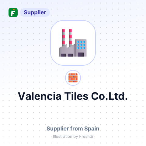 Valencia Tiles Co.Ltd. – summary card, no photo uploaded yet