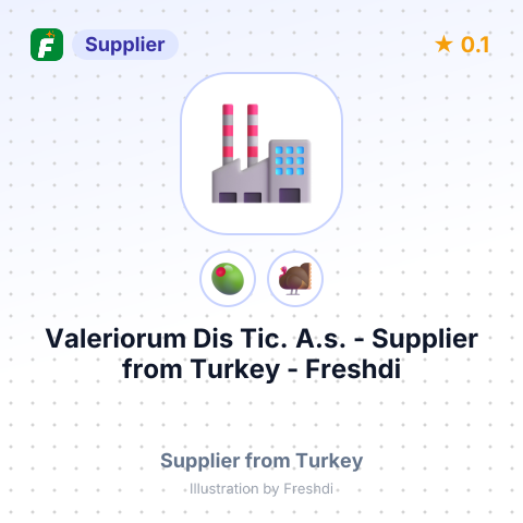 Valeriorum Dis Tic. A.s.  – summary card, no photo uploaded yet