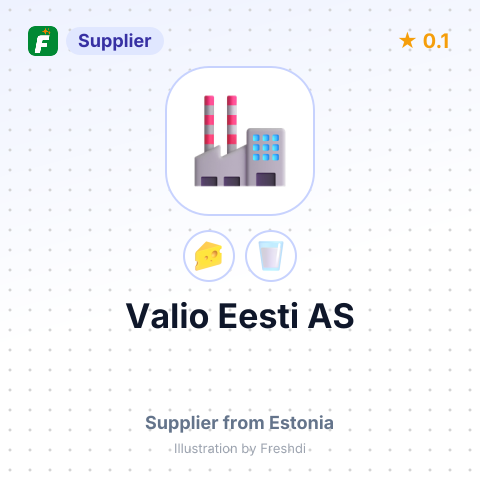 Valio Eesti AS – summary card, no photo uploaded yet
