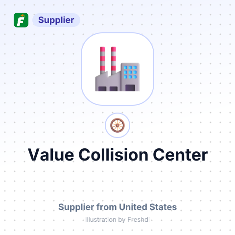 Value Collision Center – summary card, no photo uploaded yet