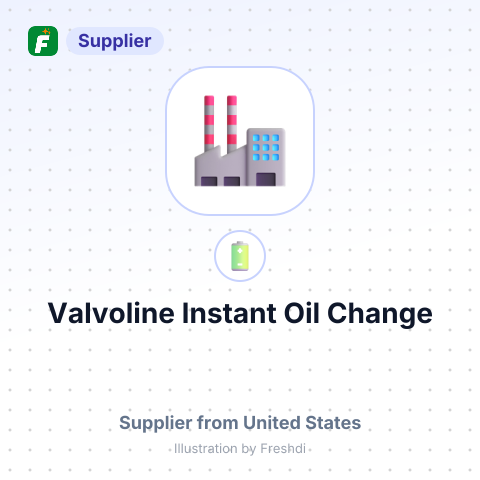 Valvoline Instant Oil Change – summary card, no photo uploaded yet