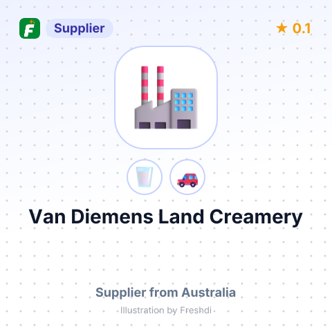 Van Diemens Land Creamery – summary card, no photo uploaded yet