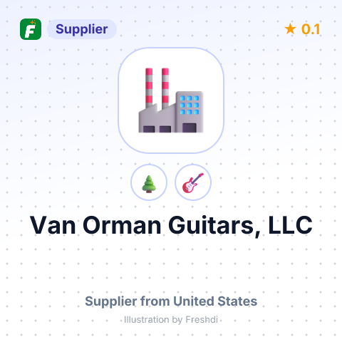 Van Orman Guitars, LLC  – summary card, no photo uploaded yet