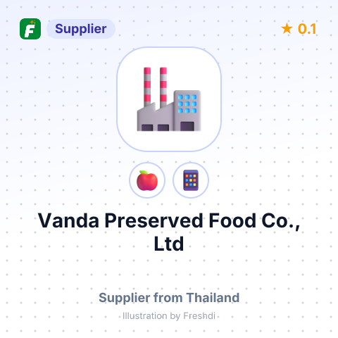 Vanda Preserved Food Co., Ltd  – summary card, no photo uploaded yet