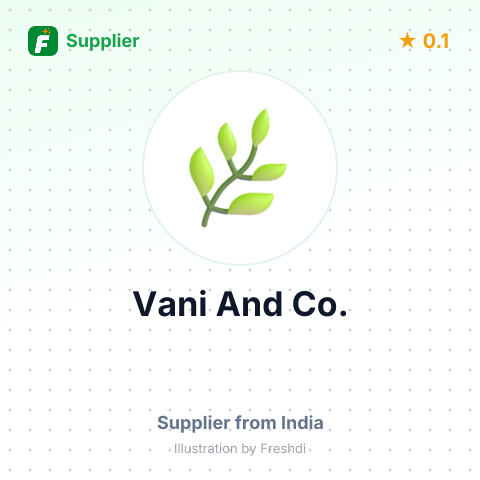 Vani And Co. – summary card, no photo uploaded yet