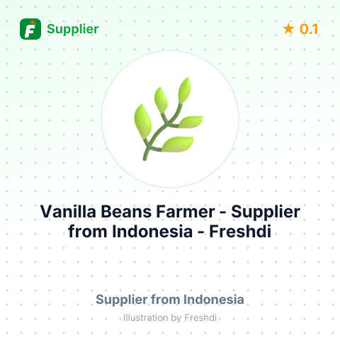 Vanilla Beans Farmer  – summary card, no photo uploaded yet