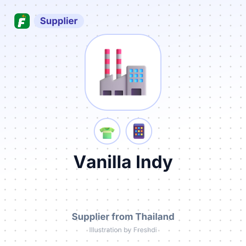 Vanilla Indy – summary card, no photo uploaded yet