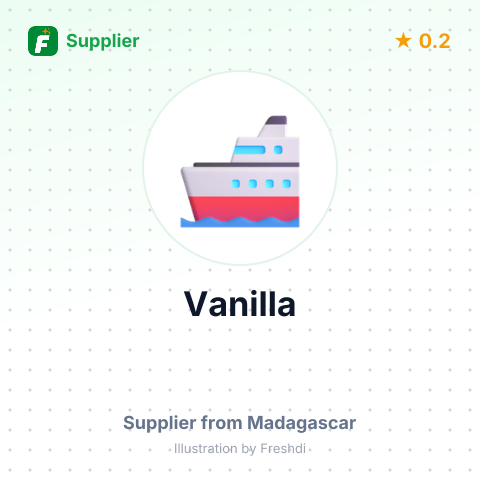 Vanilla – summary card, no photo uploaded yet