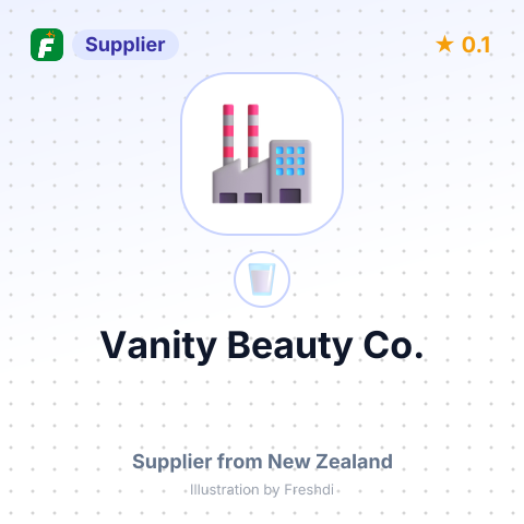 Vanity Beauty Co.  – summary card, no photo uploaded yet