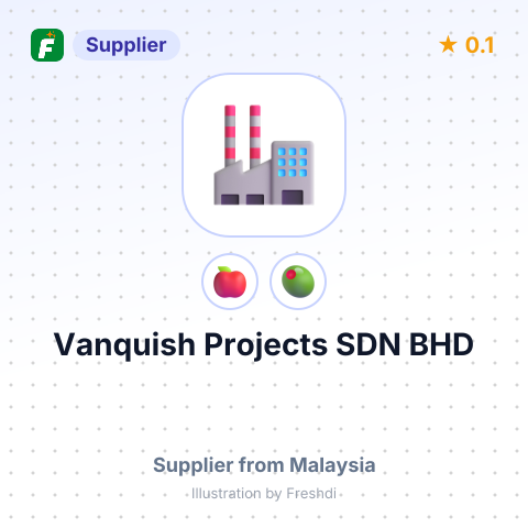 Vanquish Projects SDN BHD  – summary card, no photo uploaded yet