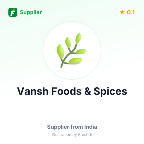 Vansh Foods & Spices – summary card, no photo uploaded yet