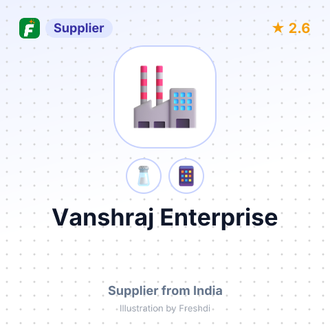 Vanshraj Enterprise – summary card, no photo uploaded yet