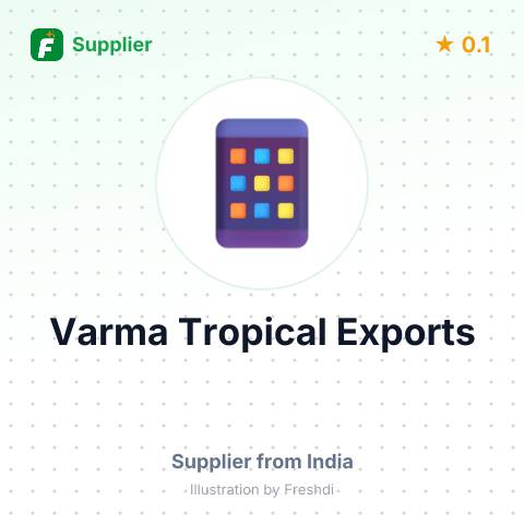 Varma Tropical Exports  – summary card, no photo uploaded yet