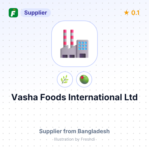 Vasha Foods International Ltd  – summary card, no photo uploaded yet