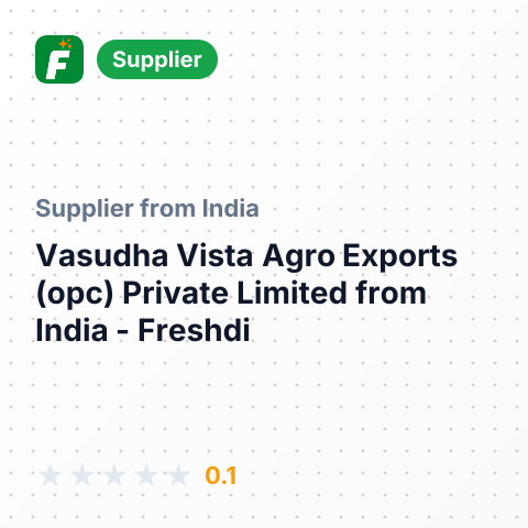 Vasudha Vista Agro Exports (opc) Private Limited  – summary card, no photo uploaded yet