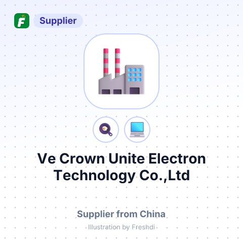 Ve Crown Unite Electron Technology Co.,Ltd – summary card, no photo uploaded yet