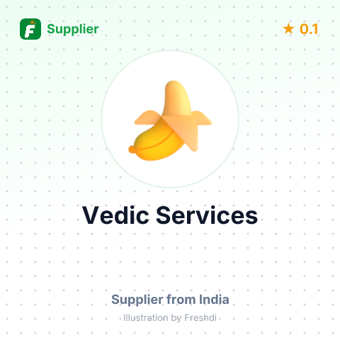 Vedic Services  – summary card, no photo uploaded yet