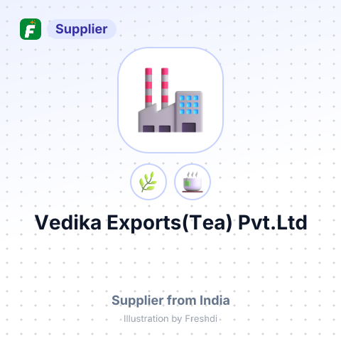 Vedika Exports(Tea) Pvt.Ltd – summary card, no photo uploaded yet