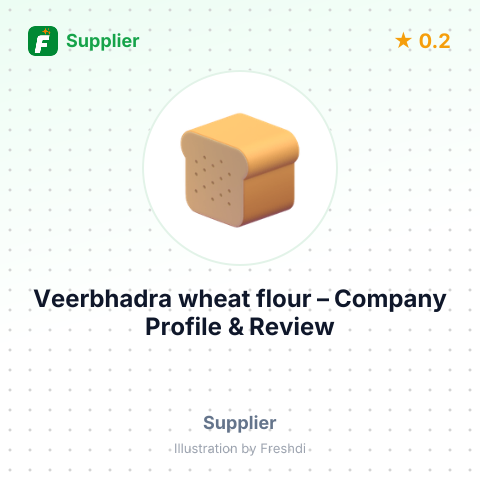 Veerbhadra wheat flour – summary card, no photo uploaded yet
