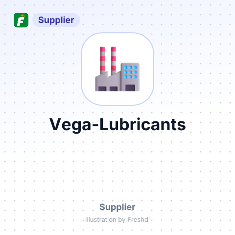 Vega Lubricants – summary card, no photo uploaded yet