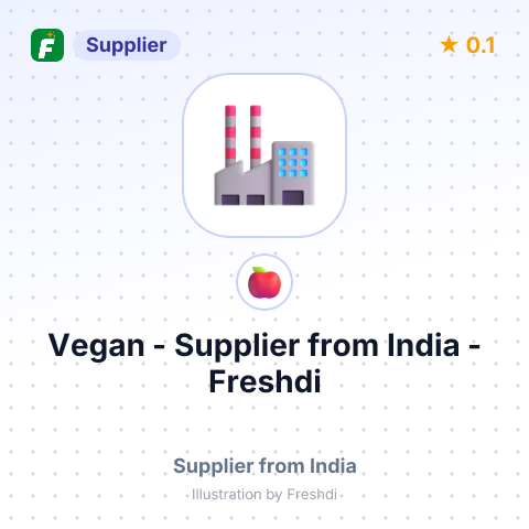 Vegan  – summary card, no photo uploaded yet