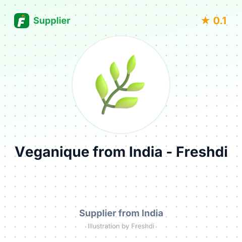 Veganique  – summary card, no photo uploaded yet