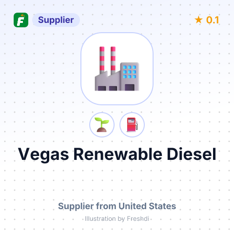 Vegas Renewable Diesel  – summary card, no photo uploaded yet