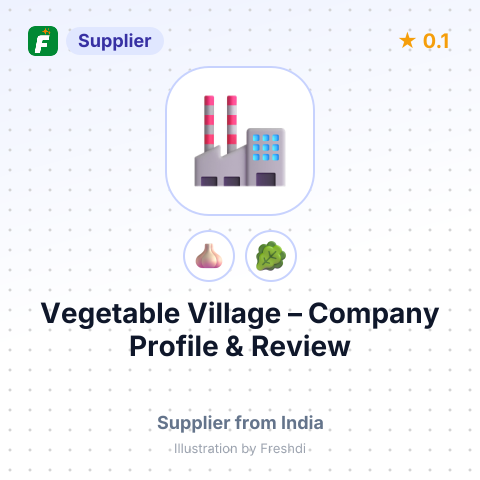 Vegetable Village – summary card, no photo uploaded yet
