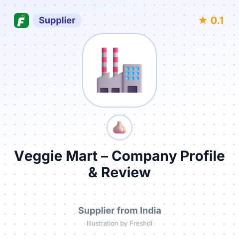 Veggie Mart – summary card, no photo uploaded yet