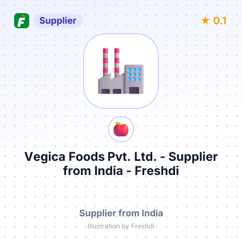 Vegica Foods Pvt. Ltd.  – summary card, no photo uploaded yet