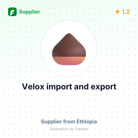 Velox import and export – summary card, no photo uploaded yet