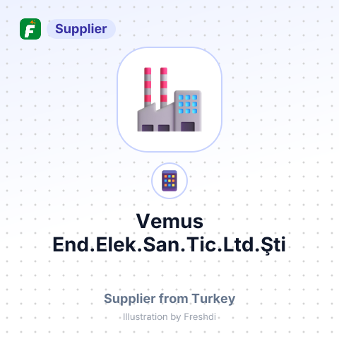 Vemus End.Elek.San.Tic.Ltd.Şti – summary card, no photo uploaded yet
