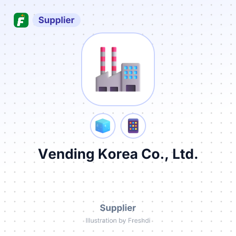 Vending Korea Co., Ltd. – summary card, no photo uploaded yet